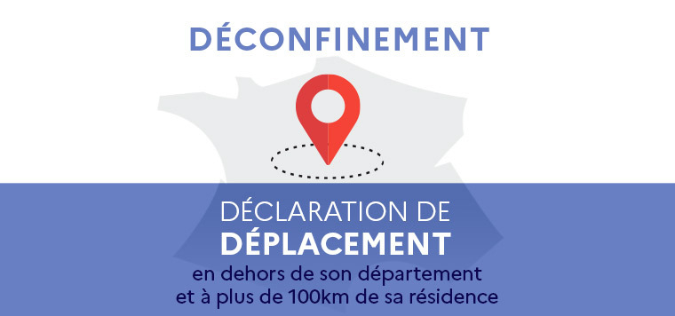 Déconfinement : Déclaration de déplacement