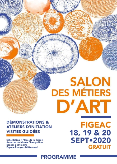 Salon des Métiers d’Art les 18, 19 et 20 sept. à Figeac