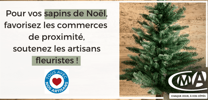 Pour vos sapins de Noël, soutenez vos artisans fleuristes