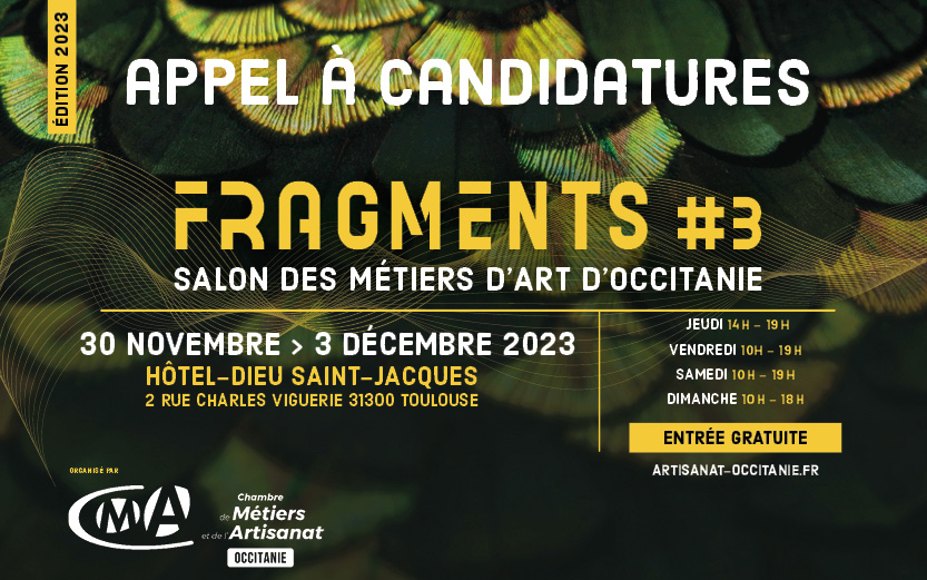 Appel à candidatures FRAGMENTS#3