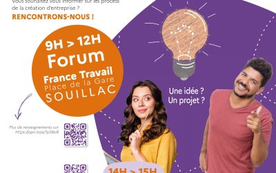 SOUILLAC : Forum création d’entreprise