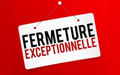 24/12 – Fermeture exceptionnelle