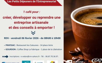2e édition “Les petits déjeuners de l’entrepreneuriat”