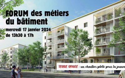 Forum des métiers du bâtiment – Terre Rouge un chantier pilote pour la jeunesse