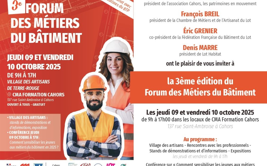 3ème Forum des Métiers du Bâtiment