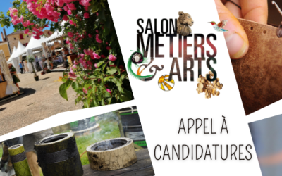 Appel à candidatures : 17e Édition du Salon “Métiers & Arts” à Monpazier
