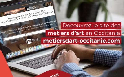 Nouveau site web des métiers d’art en Occitanie