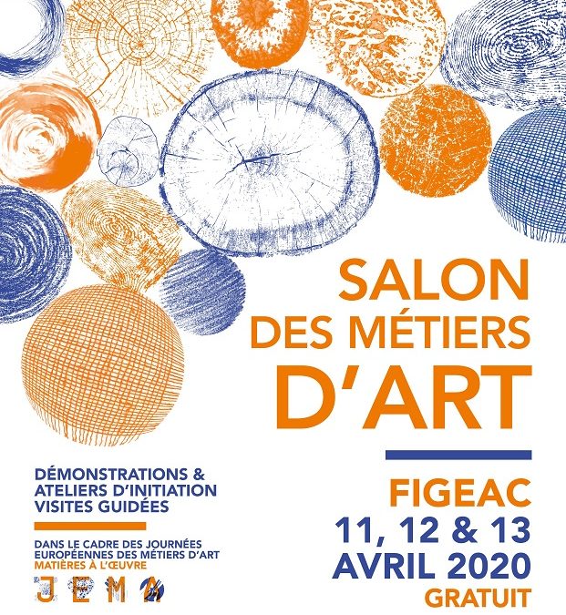 Salon des Métiers d’Art, les 11, 12 et 13 avril 2020 à Figeac